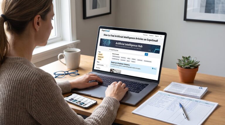 How to Find Artificial Intelligence Articles on ExpoSmall