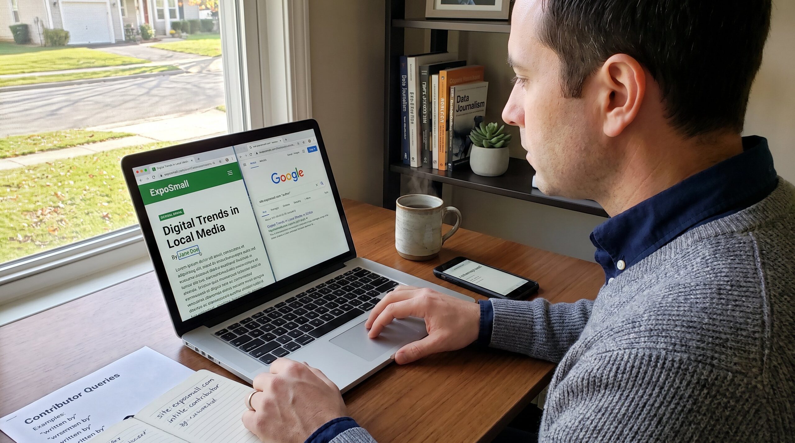 How to Find ExpoSmall Contributor Pages